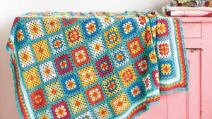 granny square blanket